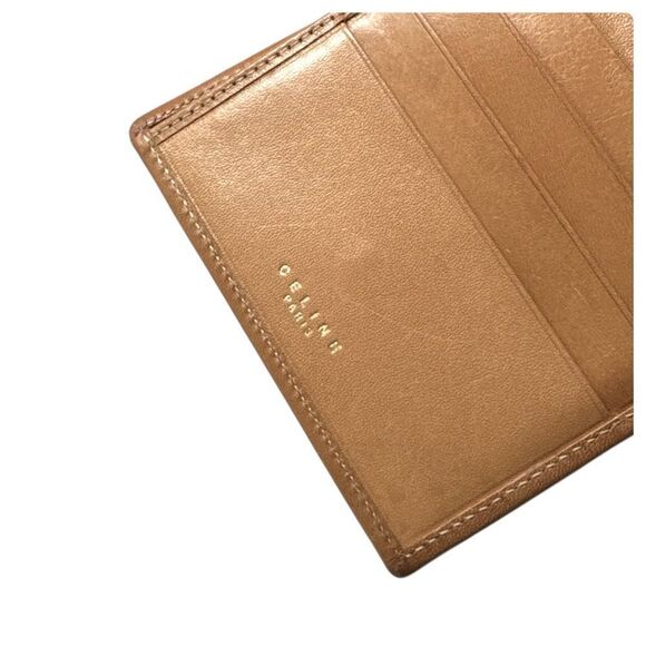 Celine Macadam Bifold Leather Wallet - Picture 5 of 6